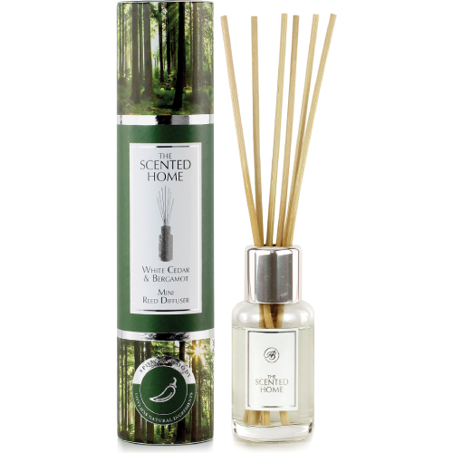 Mini Reed Diffuser - White Cedar & Bergamot