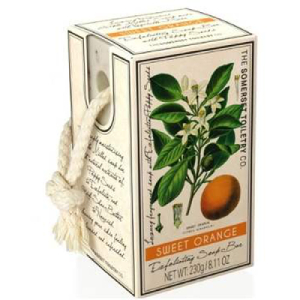 Exfoliating Soap Bar (on a rope) - Sweet Orange