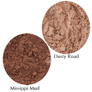 Pure Mineral Eye Shadow - Colour Chart