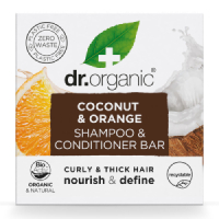 Dr.Organic - Coconut & Orange Shampoo & Conditioner Bar