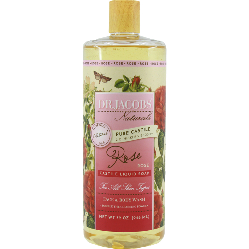 Rose Castile Liquid Soap