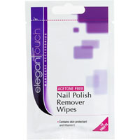 Elegant Touch - Acetone Free Nail Polish Remover Wipes