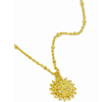 My Doris - Gold Sun Necklace