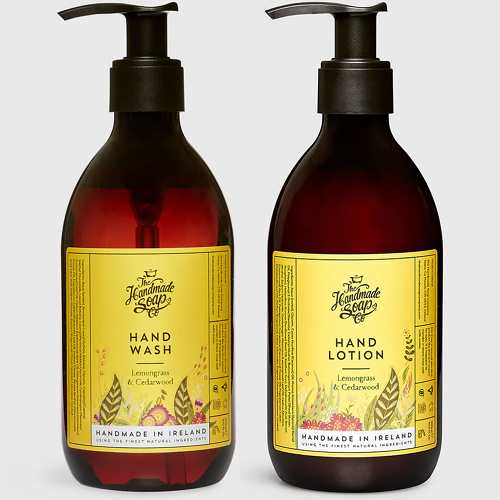 Hand Wash & Hand Lotion Duo - Lemongrass and Cedarwood