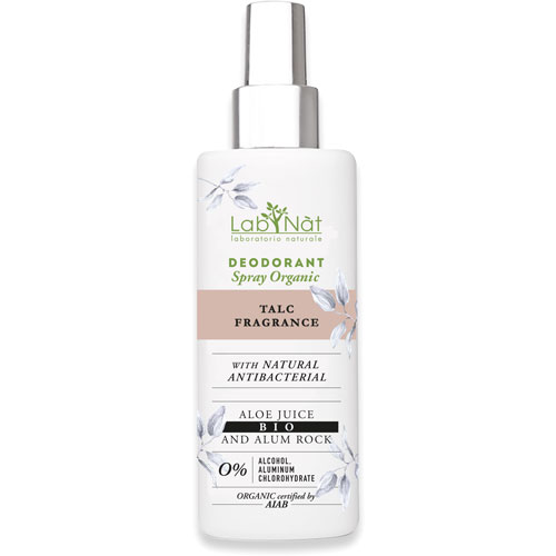 Organic Spray Deodorant - Talc Fragrance