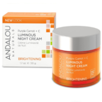 Andalou Naturals - Brightening Purple Carrot + C Luminous Night Cream