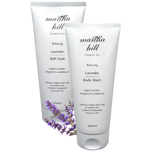 Relaxing Lavender Bath Duo