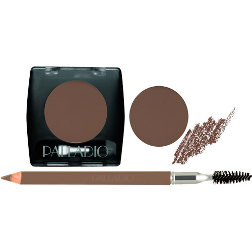 Brow Powder & Brow Pencil Duo - Dark Brown