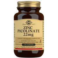 Solgar - Zinc Picolinate 22mg