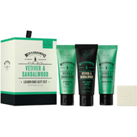 Scottish Fine Soaps - Vetiver & Sandalwood Luxurious Gift Set