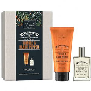 Men's Grooming Thistle & Black Pepper Gift Set